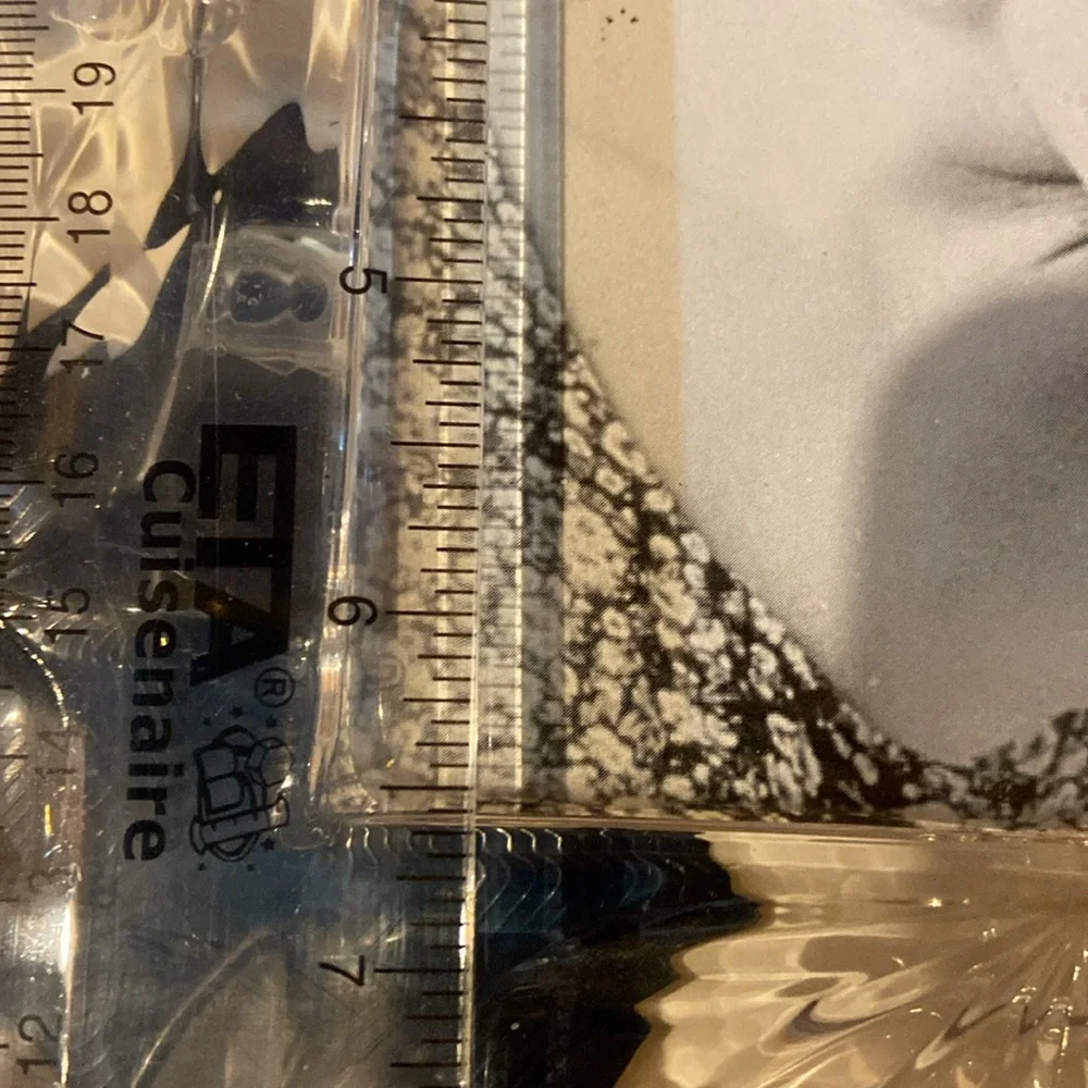 Glass Picture Frame with Flowers